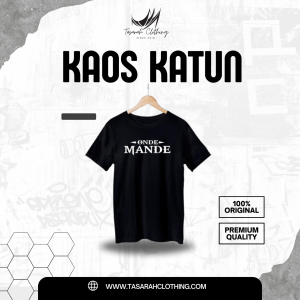 Kaos Katun Tasarah Clothing Original | Onde Mande